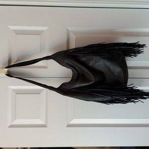 Margot Leather Fringe purse handbag